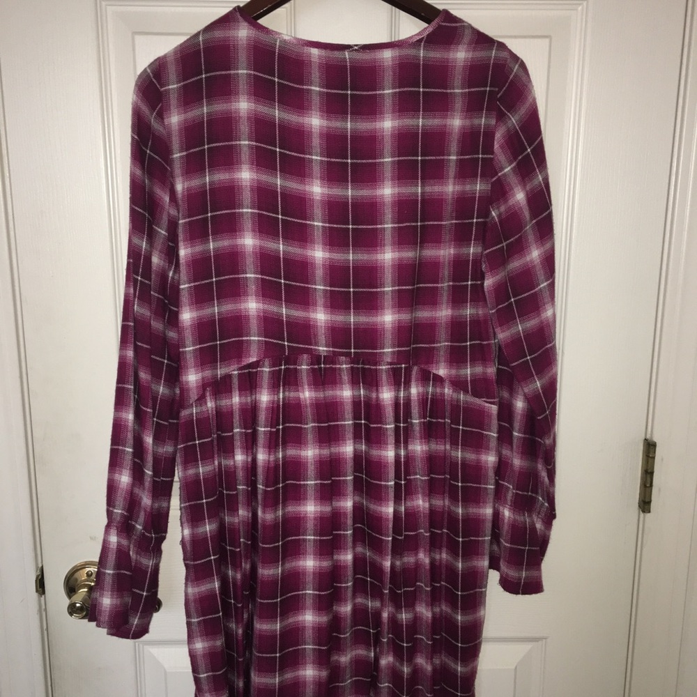 BCBG plaid dress